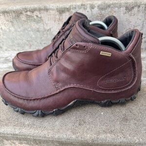 Patagonia Ranger Smith Waterproof Leather Hiking Boots Vibram Shoes Men US 10